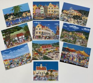 setje van 10 briefkaarten € 7,50